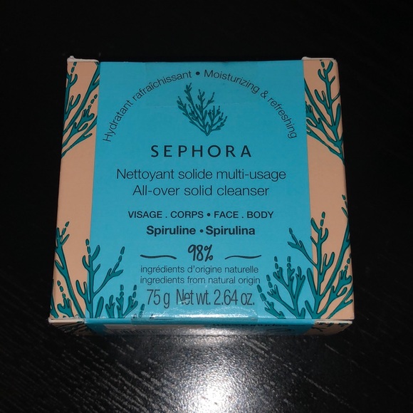 SEPHORA SPIRULINA SOLID CLEANSER - Picture 1 of 8